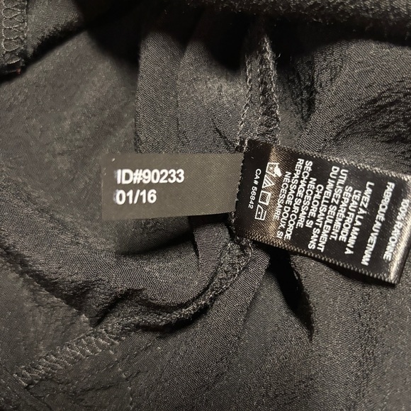 Express Lace Romper Adjustable Straps Black Feminine Pajama Lingerie Size Medium - Picture 10 of 11